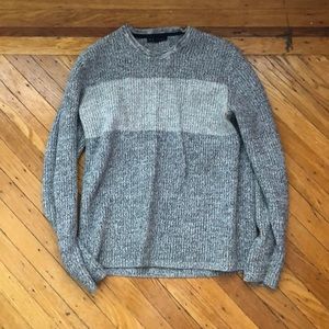 Mens L Banana Republic Crewneck Wool Sweater
